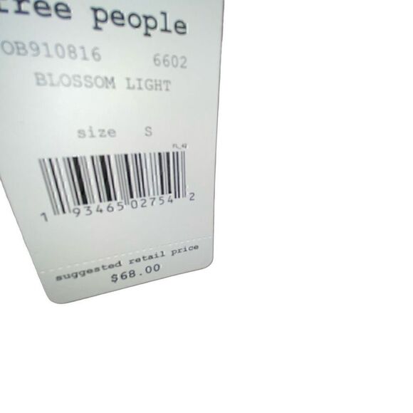 Free People We the Free Blossom Light Pink Sweater Size Small - Picture 10 of 10
